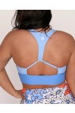 Blue Point Break Crop Bikini Set